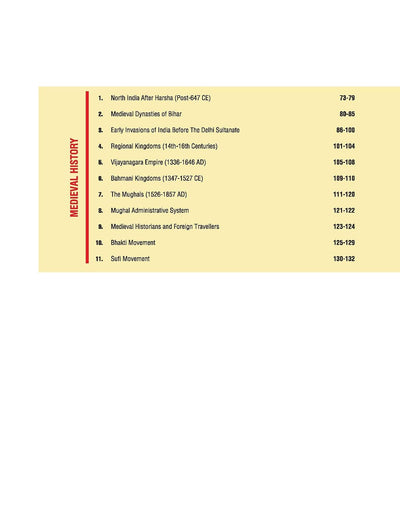 Prime Notes BPSC Prelims Ancient & Medieval History (Covers Bihar Specific Topics) | Complete Syllabus Coverage, Based on PYQs with Crisp Notes for Quick Revision