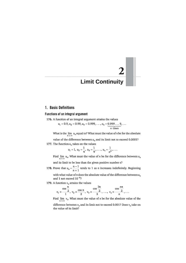 Classic Texts Series A Problem Book in Mathematical Analysis by GN Berman | Advanced Mathematics Book for JEE, IIT, Engineering Entrance 2027
