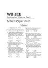 WBJEE Engineering Entrance Exam 2027 | 10 Years Solved Papers (2026–2017) | 100% Original Questions with Detailed Solutions | 3 Mock Tests for 2027