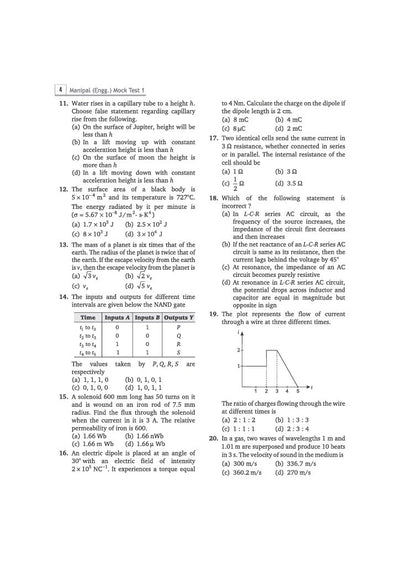 MANIPAL Engineering Entrance Exam 2027 | 10 Years Solved Papers (2026–2016) | 100% Original Questions with Detailed Solutions | 3 Mock Tests for 2027