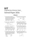 VITEEE Engineering Entrance Exam 2027 | 10 Years Solved Papers (2026–2016) | 100% Original Questions with Detailed Solutions | 3 Mock Tests for 2027