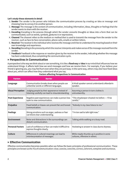 A Textbook of Financial Markets Management for CBSE Class 11 | Skill Education (Subject Code 805) | Employability Skills, Subject-Specific Skills, Diagrams & Exam-Style Questions | As per Latest CBSE Syllabus 2026–27