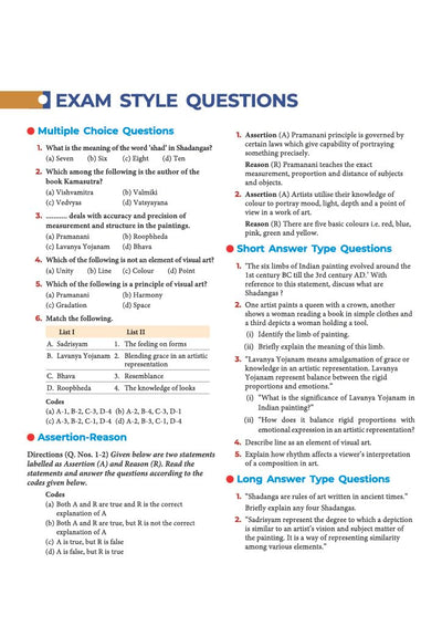 A Textbook of Indian Painting for CBSE Class 11 | Theory in Easy Language, Detailed Description of Paintings, Exam-Style Questions & Sample Question Paper | Based on Latest CBSE Syllabus 2026–27