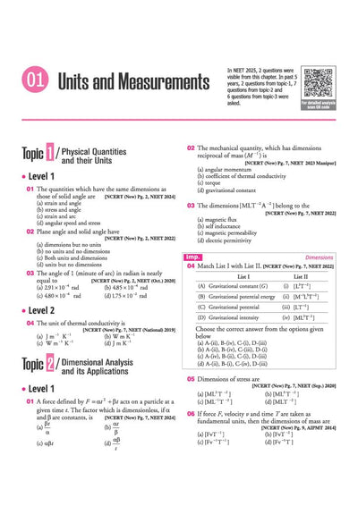 NEET 2027 | 14 Years' Solved Papers (2026–2013) Chapterwise, Topicwise & Levelwise 3000+ MCQs | Physics, Chemistry & Biology with NTA Authenticated Solutions, Revision Question Tagging, Key Ideas, Concept Enhancer, Mistake Alert & Re-NEET 2026 Paper