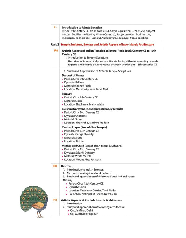 A Textbook of Indian Painting for CBSE Class 11 | Theory in Easy Language, Detailed Description of Paintings, Exam-Style Questions & Sample Question Paper | Based on Latest CBSE Syllabus 2026–27