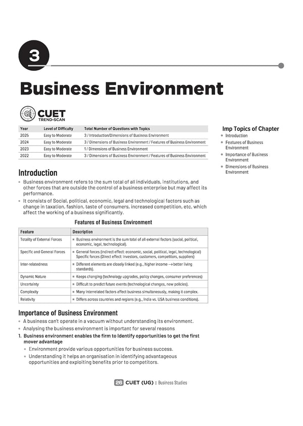 CUET UG 2026 Business Studies | Chapterwise Notes & Question Bank | Based on NTA Pattern | 1000+ NCERT MCQs, Assertion Reason & CBQs | Mindmaps & Flash Cards | Free Online Digital Support