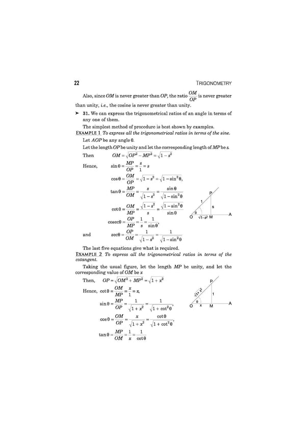 Classic Texts Series Plane Trigonometry Part 1 by SL Loney | Advanced Mathematics Question Bank for IIT JEE, WBJEE and Olympiad Exam Preparation 2027