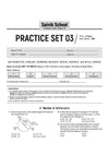 AISSEE Sainik School Class 9 Entrance Exam 2027 | 15 Practice Sets with Solved Paper 2026 | With OMR Sheet | As per Latest Exam Pattern