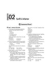 Arihant Ignite Topicwise MCQs Physical and Indian Geography Chapter 2 sample page showing Assessment Round questions on Earth Interior seismic waves plate tectonics P-waves and S-waves behavior