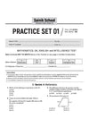 AISSEE Sainik School Class 6 Entrance Exam 2027 | Practice Sets with Solved Paper 2026 | With OMR Sheet | As per Latest Exam Pattern