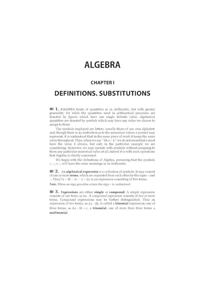 Classic Texts Series Algebra for Beginners by Hall and Knight | Foundation Algebra Book for JEE, CUET, Engineering Entrance and Competitive Exams 2027