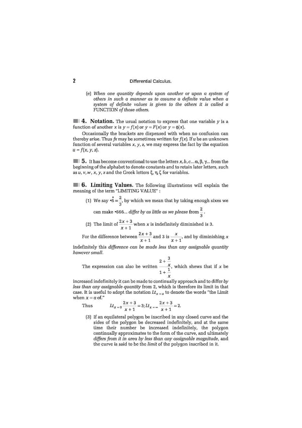 Classic Texts Series Differential Calculus for Beginners by Joseph Edwards | Concept-Based Calculus Book for JEE, IIT, CUET, Engineering Entrance and Competitive Exams 2027