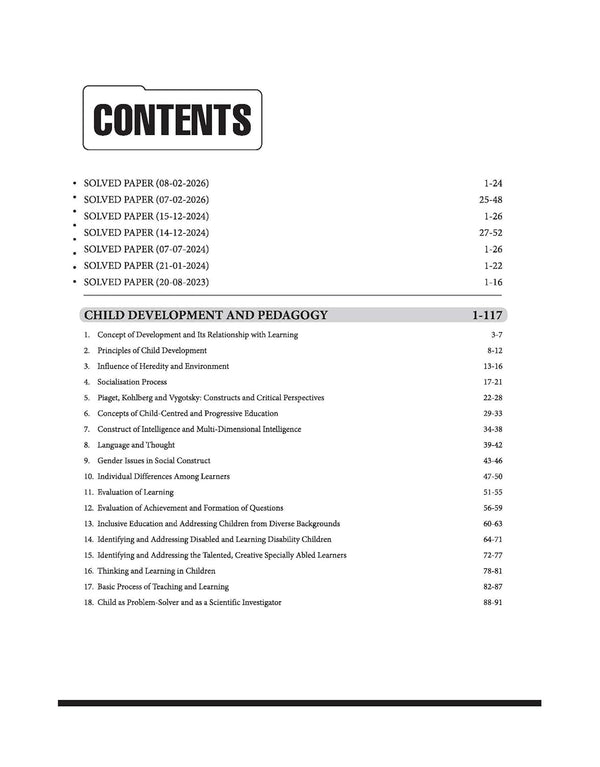 Success Master CTET 2026 Paper 2 (Class 6–8) Maths & Science | Child Development & Pedagogy, Mathematics, Science, English & Hindi | Chapterwise Smart Notes, 3000+ Exam-Based MCQs & Solved Papers