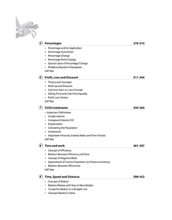 Quantum CAT (Quantitative Aptitude) | CAT, XAT, SNAP, CMAT, CSAT, SSC & Bank PO Exams | 5000 handcrafted problems fully solved, Tips & shortcuts  by Sarvesh K Verma