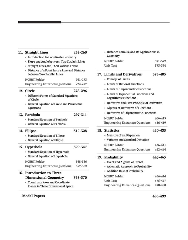 UP Board 2026-27 Complete Course Mathematics Class 11 | Based on NCERT Textbook | NEP 2020 | Chapter Tests, Topic Tests and Model Papers