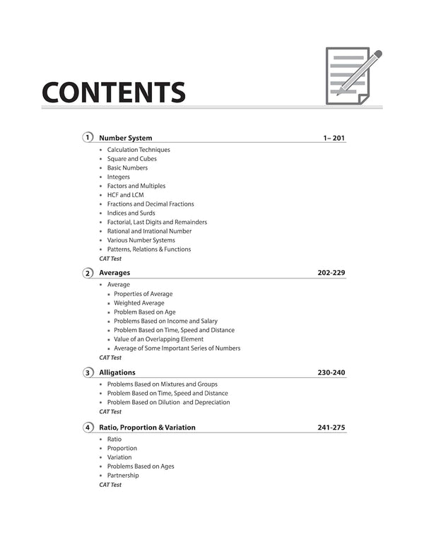 Quantum CAT (Quantitative Aptitude) | CAT, XAT, SNAP, CMAT, CSAT, SSC & Bank PO Exams | 5000 handcrafted problems fully solved, Tips & shortcuts  by Sarvesh K Verma