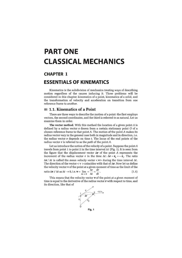 Classic Texts Series Fundamental Laws of Mechanics by IE Irodov | Physics Reference Book for JEE, NEET, Olympiad and Competitive Exam Preparation 2027