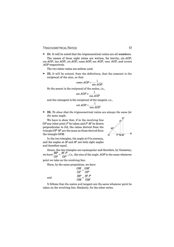Classic Texts Series Plane Trigonometry Part 1 by SL Loney | Advanced Mathematics Question Bank for IIT JEE, WBJEE and Olympiad Exam Preparation 2027
