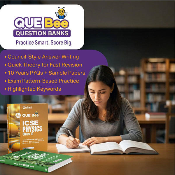 ICSE Biology Class 9 Exam Book | Quick Theory, Exam Pattern Questions & Sample Papers | As per Latest ICSE Syllabus | Que Bee 2nd Edition