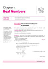 Arihant Class 10 Mathematics index listing Chapter 1 Real Numbers, Chapter 2 Polynomials, and Chapter 3 Pair of Linear Equations in Two Variables