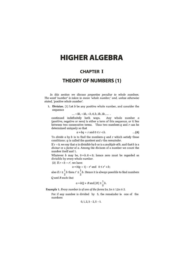 Classic Texts Series Higher Algebra by Barnard and Child | Algebra Book for JEE, CUET, Engineering Entrance, and Competitive Exams 2027