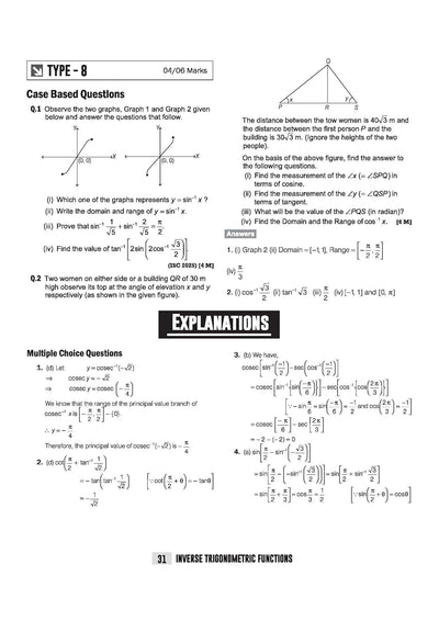 ISC Mathematics Class 12 Exam | Quick Theory, Exam Pattern Questions & Sample Papers | As per Latest ICSE Syllabus | Que Bee 2nd Edition