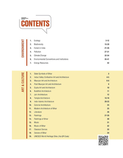 Prime Notes BPSC PrelimsArt & Culture and Environment (Covers Bihar Specific Topics) | Complete Syllabus Coverage, Based on PYQs with Crisp Notes for Quick Revision