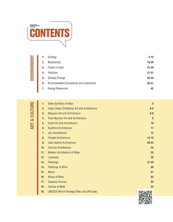 Prime Notes BPSC Prelims  Art & Culture and Environment (Covers Bihar Specific Topics) | Complete Syllabus Coverage, Based on PYQs with Crisp Notes for Quick Revision