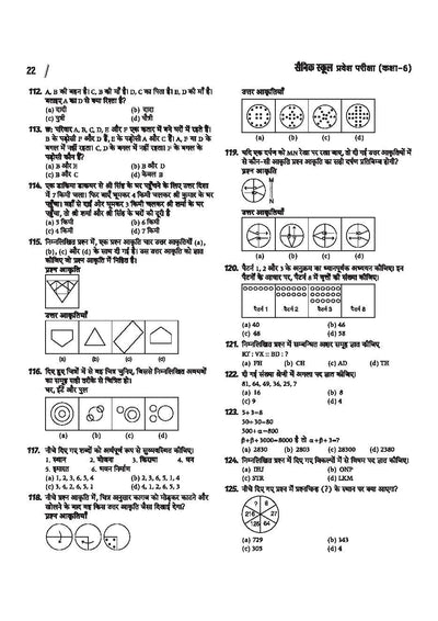 AISSEE Sainik School Class 6 Entrance Exam 2027 | 15 Practice Sets with Solved Paper 2026 | With OMR Sheet | As per Latest Exam Pattern | Hindi Medium