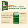 RRBs Junior Engineer (Stage I) CBT 2026–27 | Complete Syllabus Coverage with Latest Solved Papers, 10 Mock Tests | Civil, Electrical, Mechanical, Chemical, Metallurgical, Track Machine, Design Drawing & Estimation, CMA & DMS