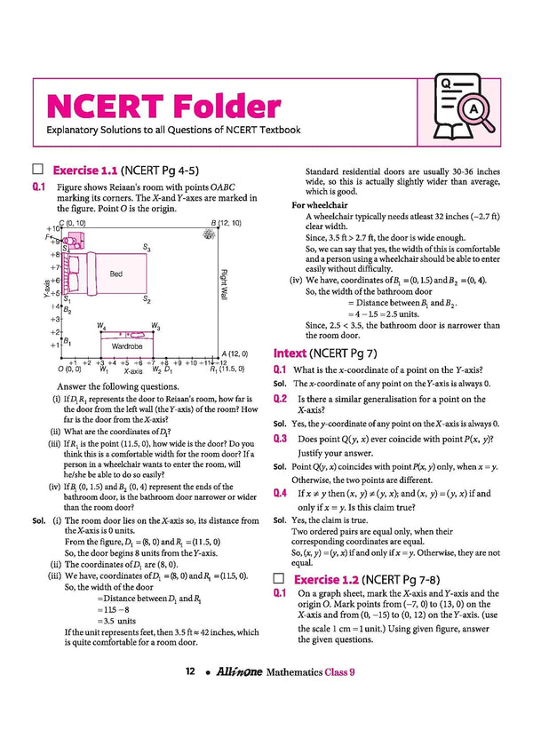 All in One Mathematics (Ganita Manjari) Part-1 Class 9 for CBSE Exam 2026-27 | NCERT Based Complete Theory, Practice Exercises, CBQs, A-R, Sample Papers & Mind Maps | Revised Edition as per Latest Syllabus