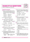 Arihant All in One Class 10 Science Chapter 1 Chemical Reactions and Equations index list covering types of reactions and effects of oxidation