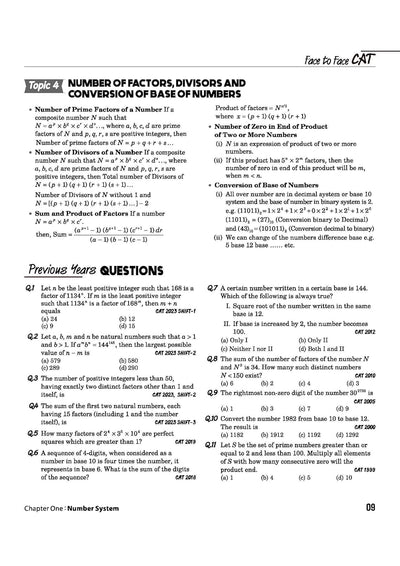 Face to Face CAT 27 Years Chapterwise Topicwise Solved Papers (1999–2025) | with Detailed Solutions & Trend Analysis