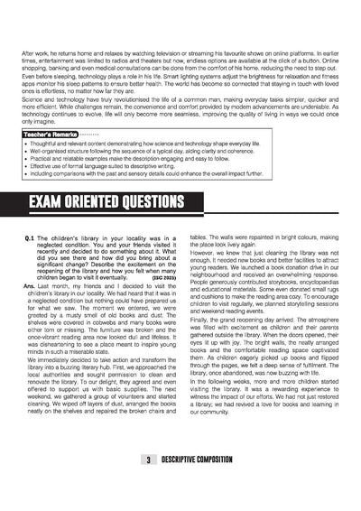 ISC English Language (Part 1)Class 11 & 12 Exam | Quick Theory, Exam Pattern Questions & Sample Papers | As per Latest ICSE Syllabus | Que Bee 2nd Edition