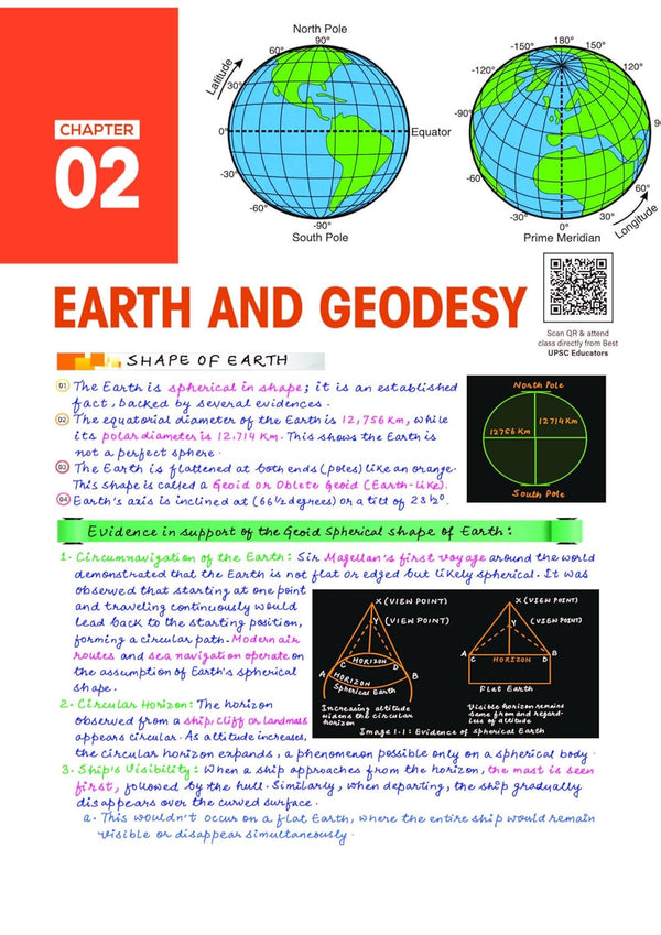PULSE 3.0 Handwritten Notes: Conceptual Geography | Fully Revised Edition with SMART Framework | for UPSC Prelims, State PCS and Other Competitive Exam