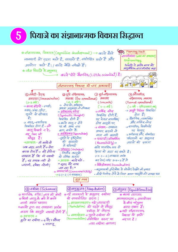 CTET Kit 2026 Paper 1 Class 1–5 | Preparation Kit with Child Development, English, Hindi, EVS & Mathematics Pedagogy | Teacher Handouts (Notes), 5 Solved Papers, 5 Practice Sets with OMR Sheets | Hindi Medium