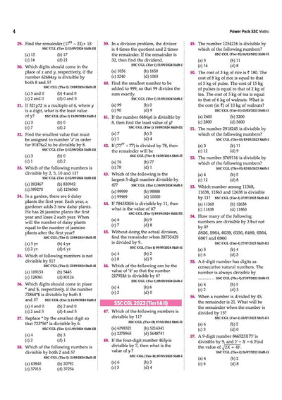 SSC Maths Chapterwise 7600+ MCQs | For CGL, CHSL, CPO, MTS, GD & Steno Exams | Eduquity & TCS Questions Till 2026 | Quick Revision Points + 100% Detailed Solutions