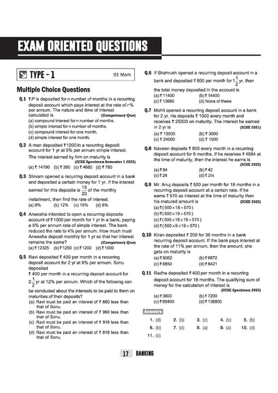 ICSE Mathematics Class10 Exam | Quick Theory, Exam Pattern Questions & Sample Papers | As per Latest ICSE Syllabus | Que Bee 2nd Edition