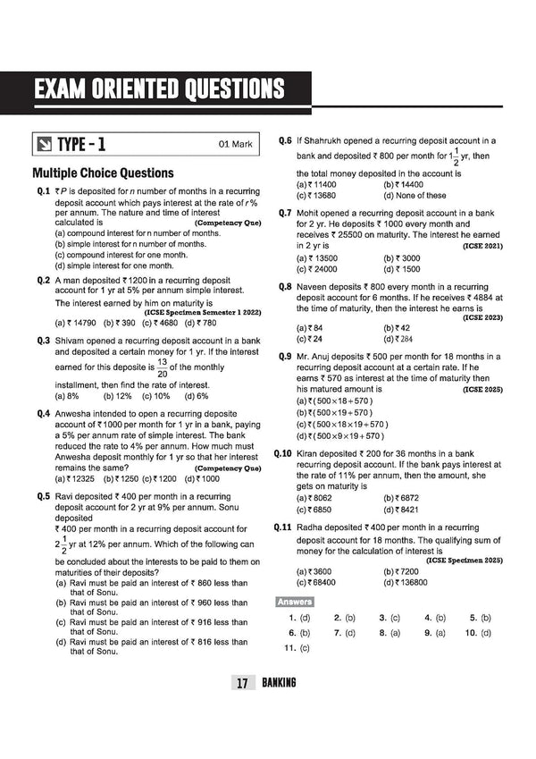ICSE Mathematics Class  10 Exam | Quick Theory, Exam Pattern Questions & Sample Papers | As per Latest ICSE Syllabus | Que Bee 2nd Edition