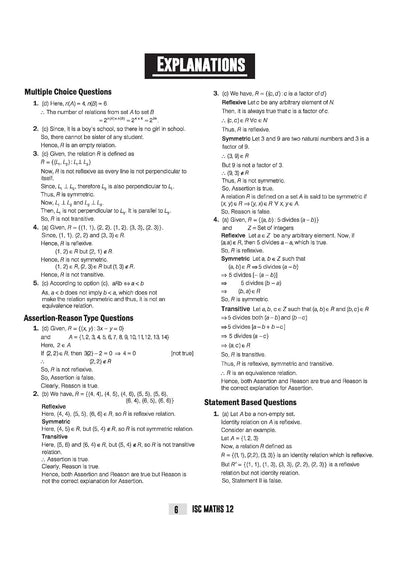ISC Mathematics Class 12 Exam | Quick Theory, Exam Pattern Questions & Sample Papers | As per Latest ICSE Syllabus | Que Bee 2nd Edition