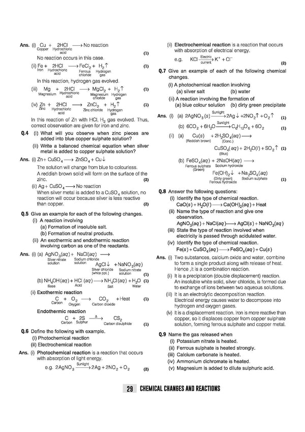ICSE Chemistry Class 9 Exam Book | Quick Theory, Exam Pattern Questions & Sample Papers | As per Latest ICSE Syllabus | Que Bee 2nd Edition
