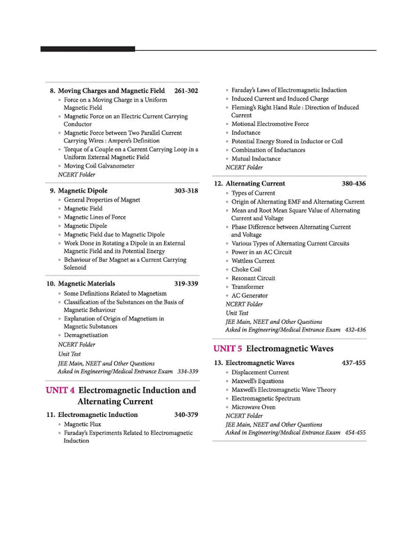 UP Board 2026-27 Complete Course Physics Class 12 | Based on NCERT Textbook | NEP 2020 | Chapter Tests, Topic Tests, Model Papers with OMR Sheet & Project Work Included | English Medium