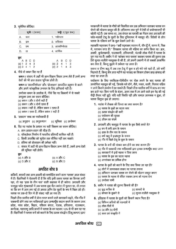 CUET UG 2026 Hindi Bhasha (Section 1-A) | Chapterwise Notes & Question Bank | Based on NTA Pattern | 1000+ NCERT MCQs, Assertion Reason & Case-Based Questions | Hindi Flash Cards | Free Online Digital Support