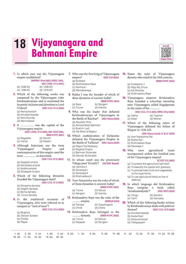 Objective 14000+ General Studies Chapterwise PYQs | Complete Coverage of History, Polity, Geography, Economy, Science & Static GK |for SSC, Railway, NDA, CDS & All Competitive Exams