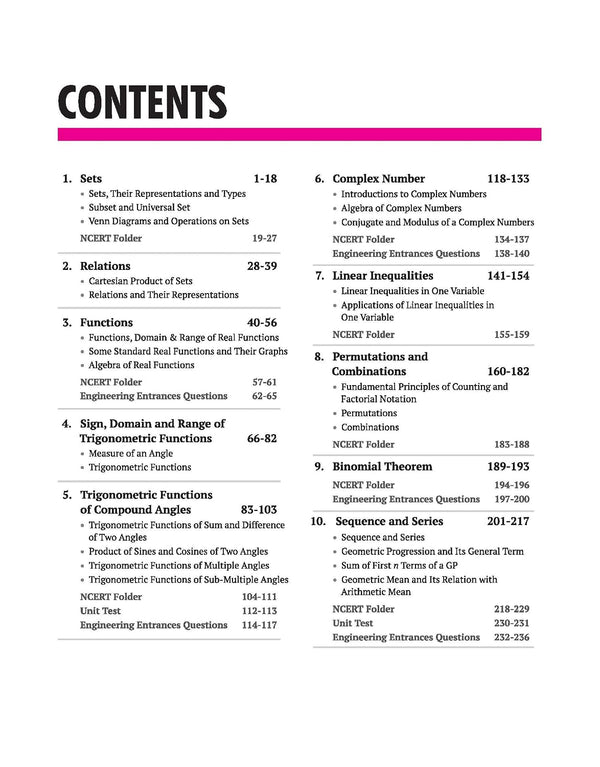 UP Board 2026-27 Complete Course Mathematics Class 11 | Based on NCERT Textbook | NEP 2020 | Chapter Tests, Topic Tests and Model Papers