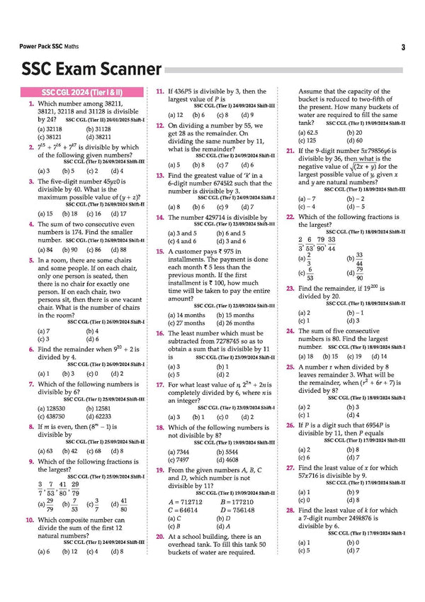 SSC Maths Chapterwise 7600+ MCQs | For CGL, CHSL, CPO, MTS, GD & Steno Exams | Eduquity & TCS Questions Till 2026 | Quick Revision Points + 100% Detailed Solutions