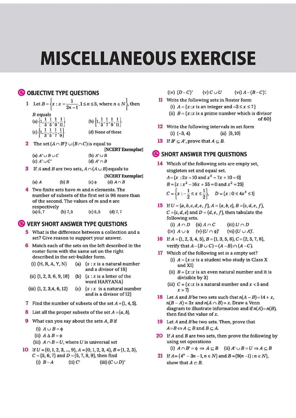 UP Board 2026-27 Complete Course Mathematics Class 11 | Based on NCERT Textbook | NEP 2020 | Chapter Tests, Topic Tests and Model Papers