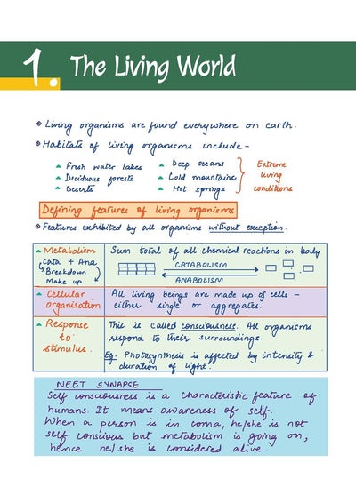 NEET (UG) Biology Handwritten Notes2027 | Med Essence Personalised Study Guide | PYQ Punch, Exam-Oriented Concepts, Quick Revision & NEET Accelerate | Free Online Support