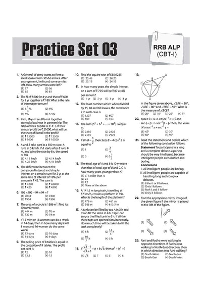 Mastermind RRB ALP (Assistant Loco Pilot) Exam 2026 | 40 Practice Sets & Solved Papers | CBT-I + CBT-II + CBAT | 100% Detailed Solutions