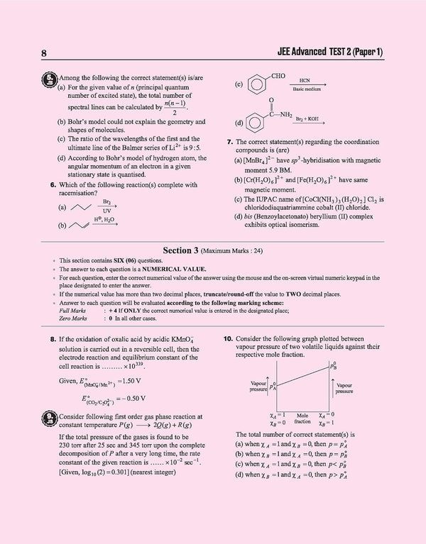 JEE Advanced 2026 Test Drive | Physics, Chemistry & Maths | 15 Tests, 21 Booklets & 1500 Questions | AI-Adaptive Practice with Error Analysis, Smart OMR, Real-Time PYQs (Online) & Revision PDF | Based on Latest NTA Pattern